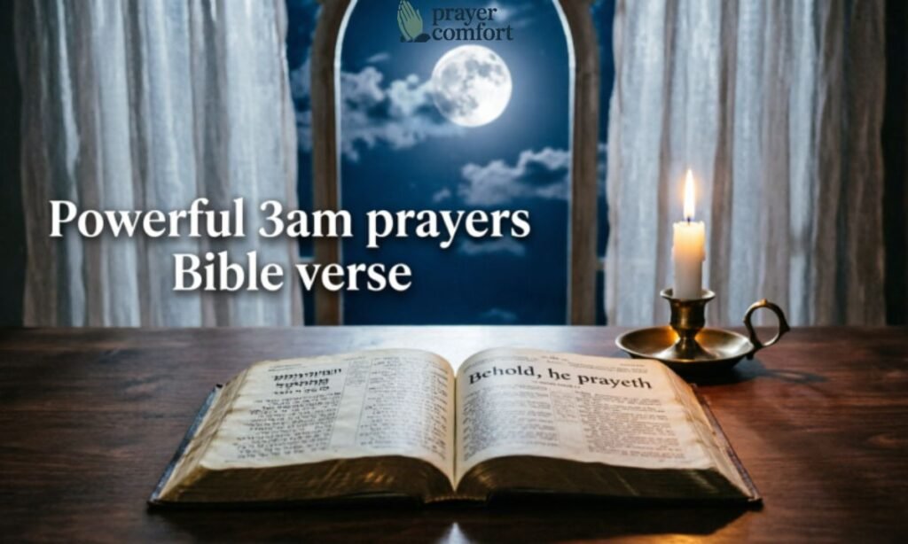 Powerful 3am prayers Bible verse