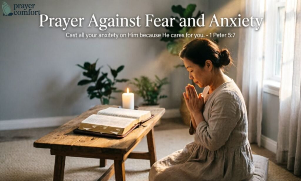 Prayer Against Fear and Anxiety