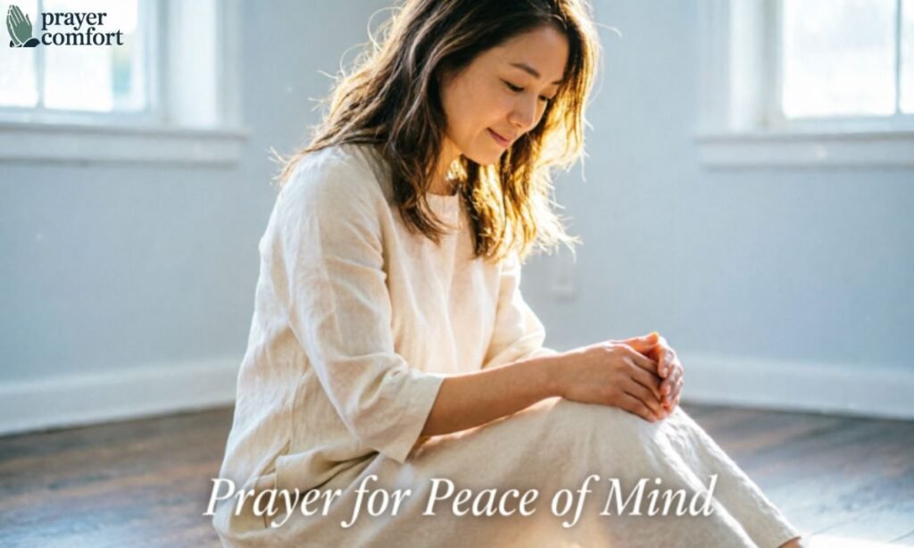 Prayer for Peace of Mind