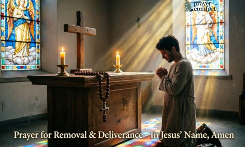 Removal prayer Catholic