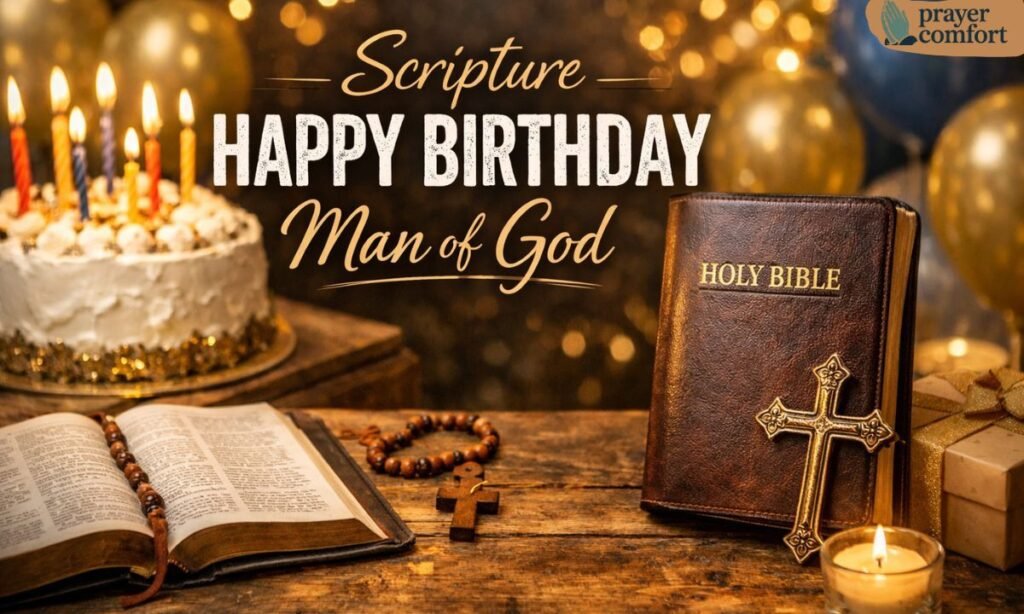 Scripture Happy Birthday Man of God