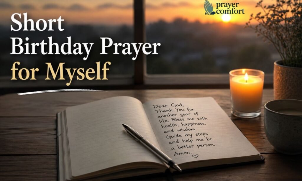 Short Birthday Prayer for Myself