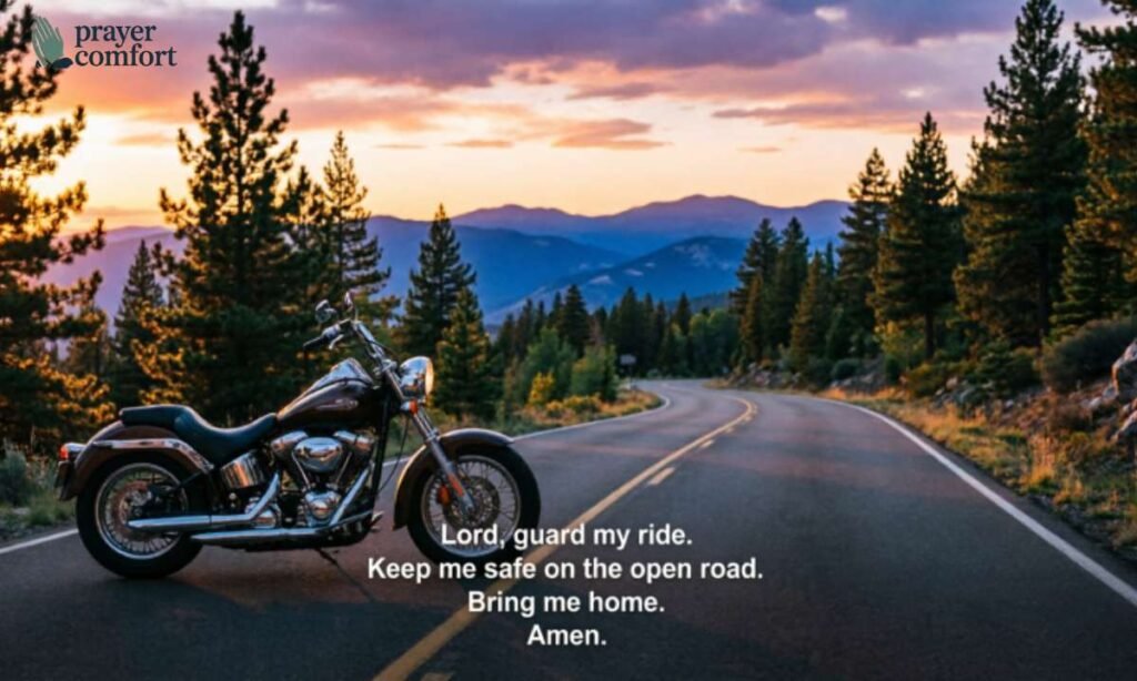 Short Motorcycle Prayer
