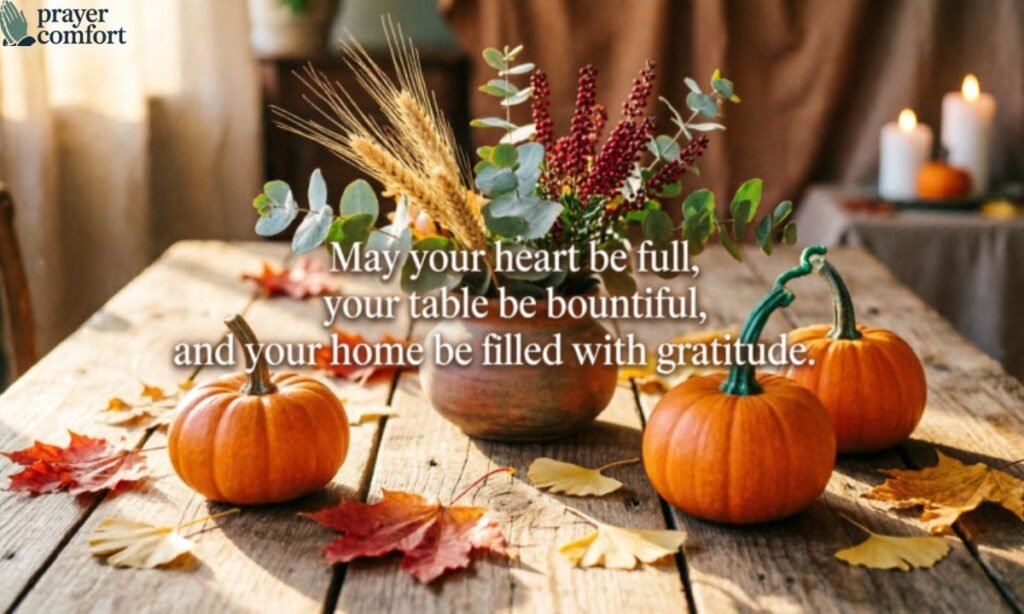Short thanksgiving blessings