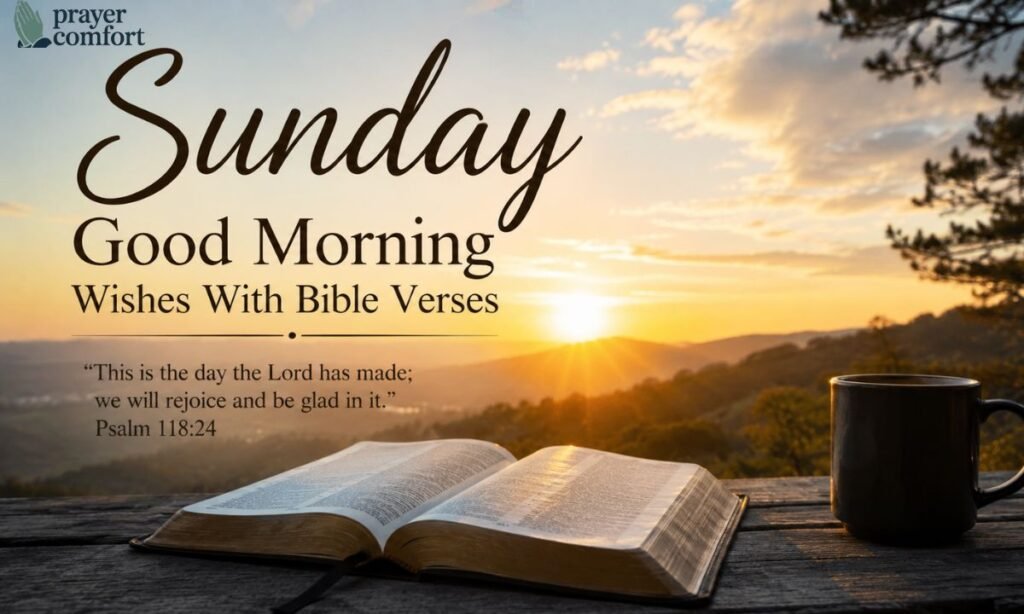 Sunday Good Morning Wishes With Bible Verses