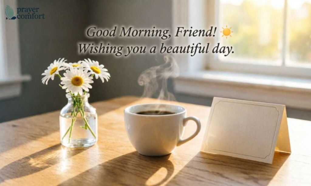 Sweet Good Morning Message for a Friend