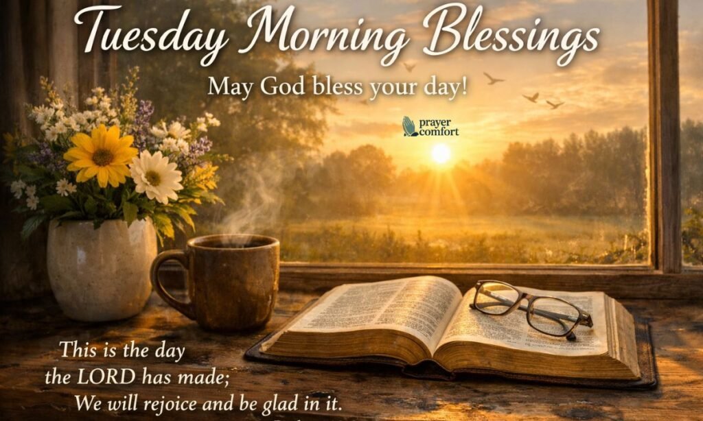 Tuesday Morning Blessings with Bible verses