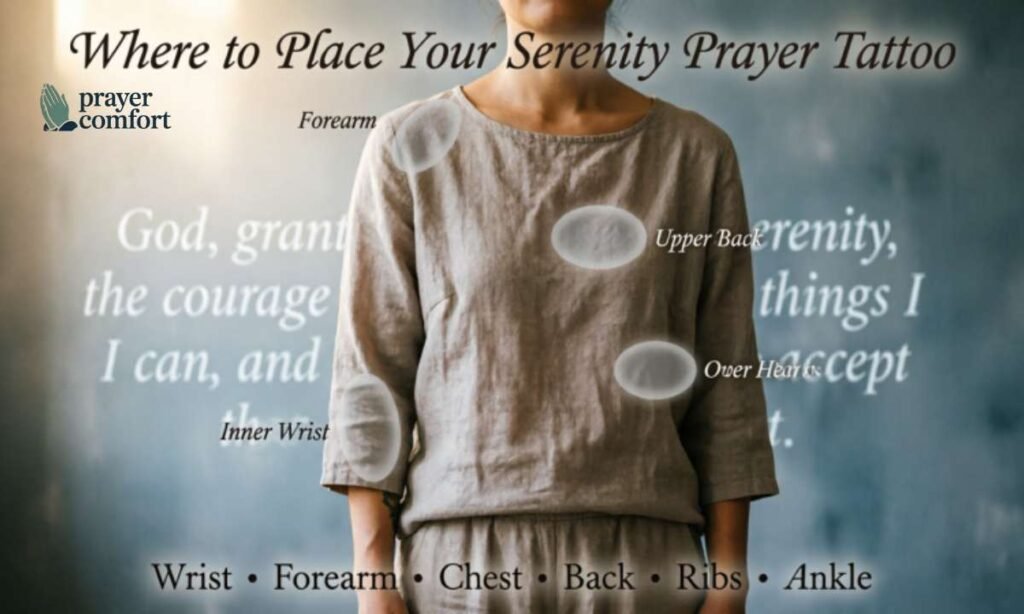 Where to Place a Serenity Prayer Tattoo