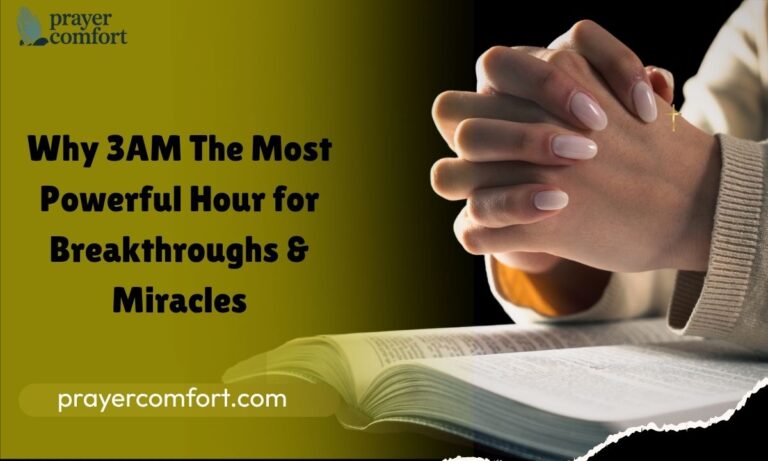 Why 3AM The Most Powerful Hour for Breakthroughs & Miracles