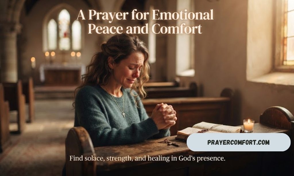 A Prayer for Emotional Peace and Comfort