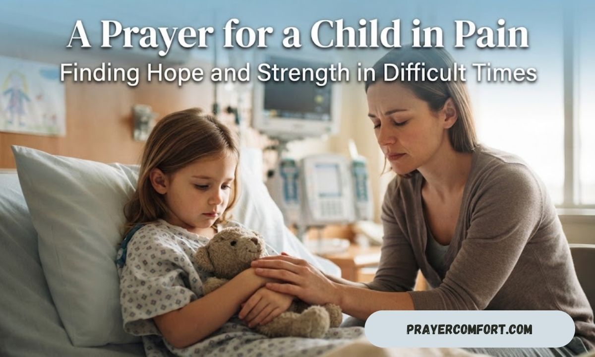 A Prayer for a Child in Pain