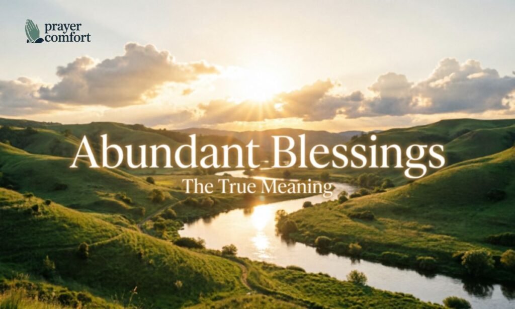 Abundant Blessings Quotes