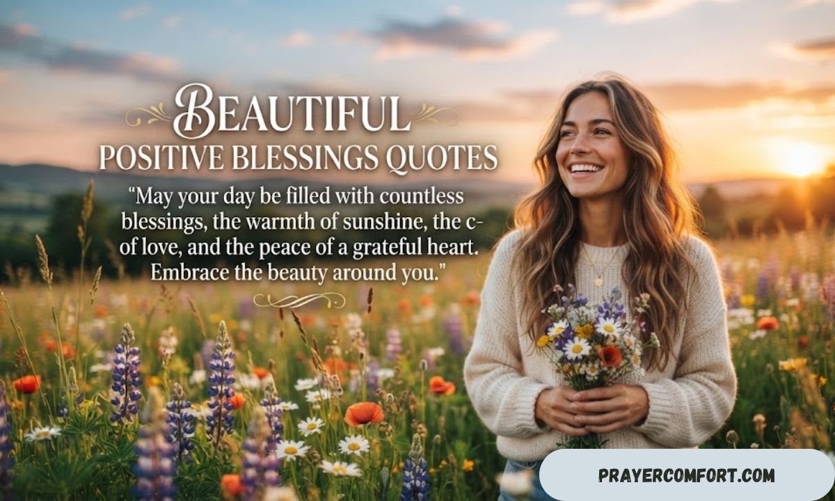 Beautiful Positive Blessings Quotes