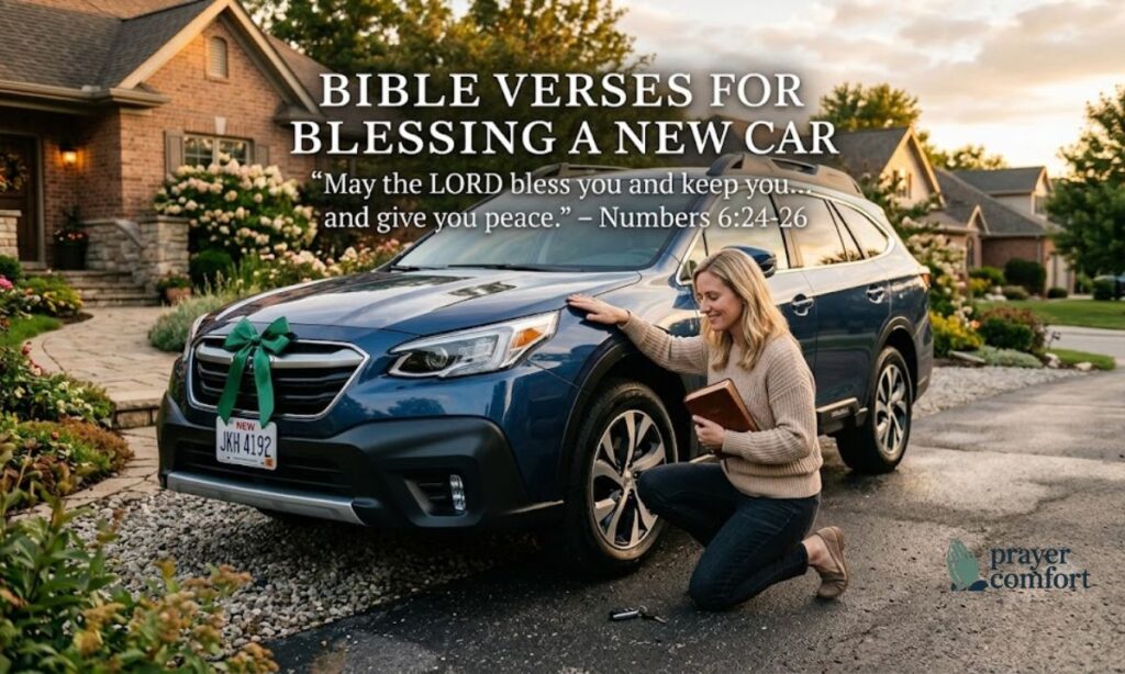 Bible verse for blessing a new car