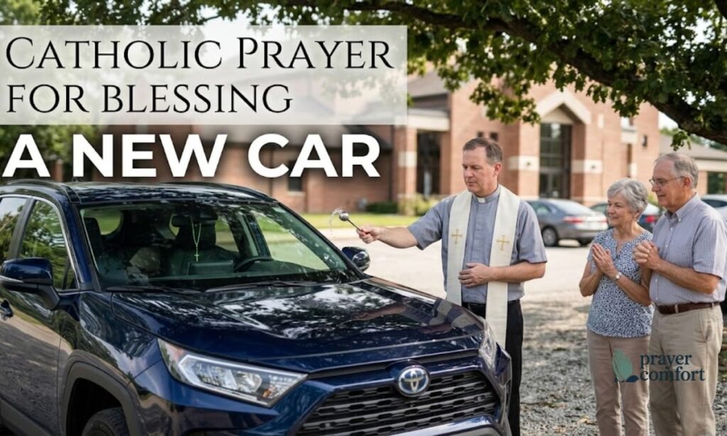 Catholic Prayer for Blessing a new car