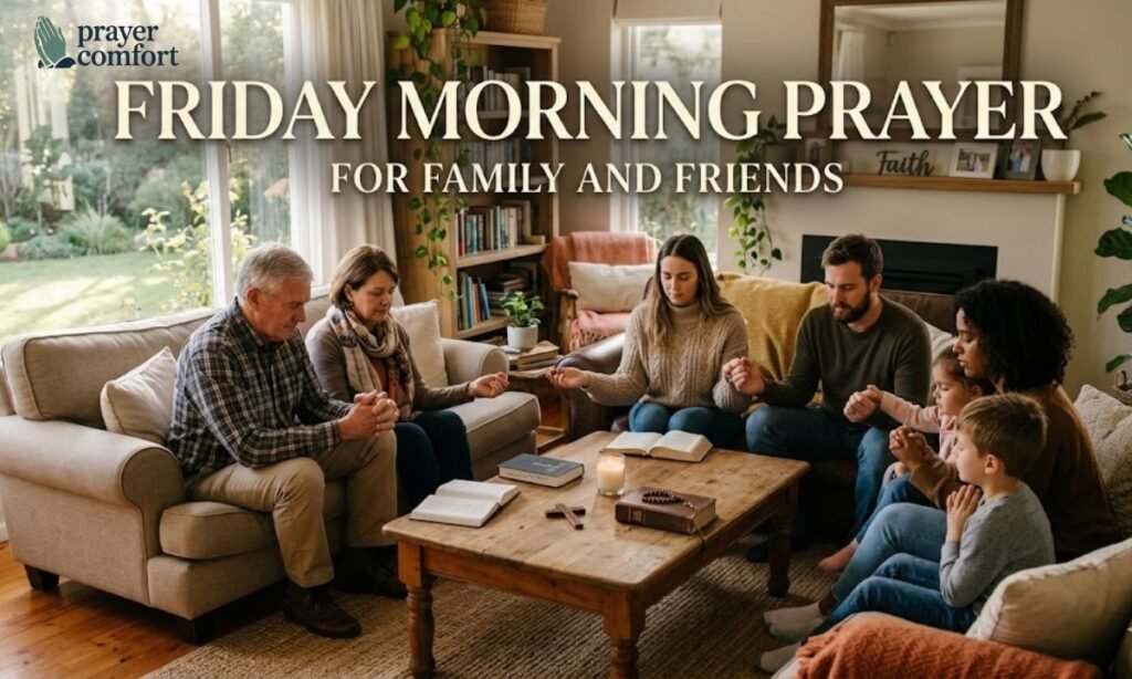 Friday morning prayer for family and friends