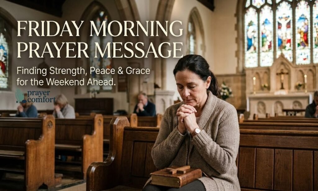 Friday morning prayer message