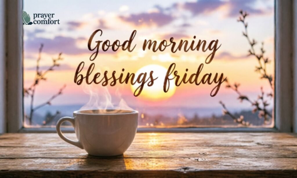 Good morning blessings friday