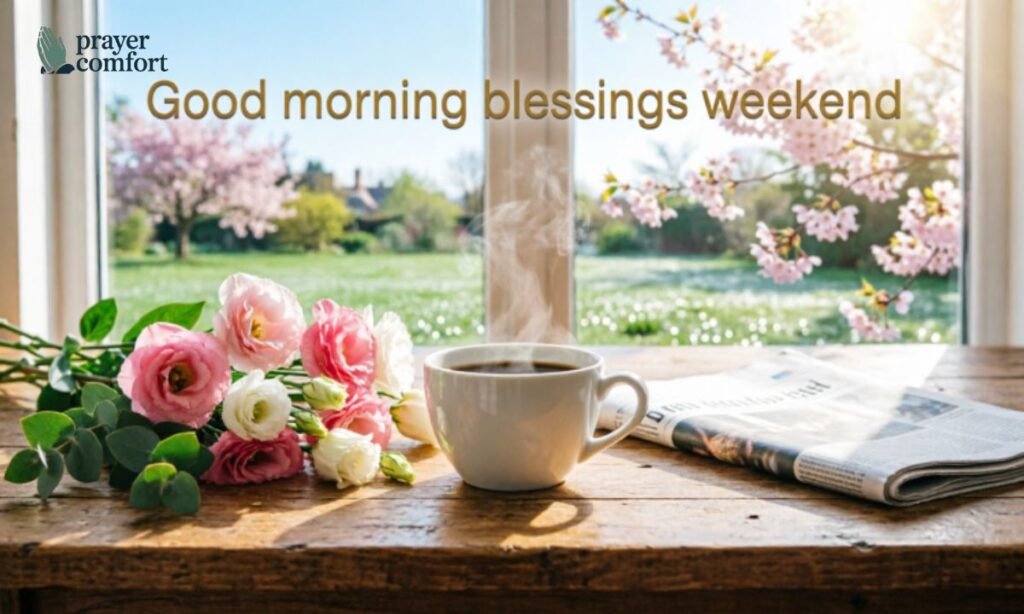 Good morning blessings weekend