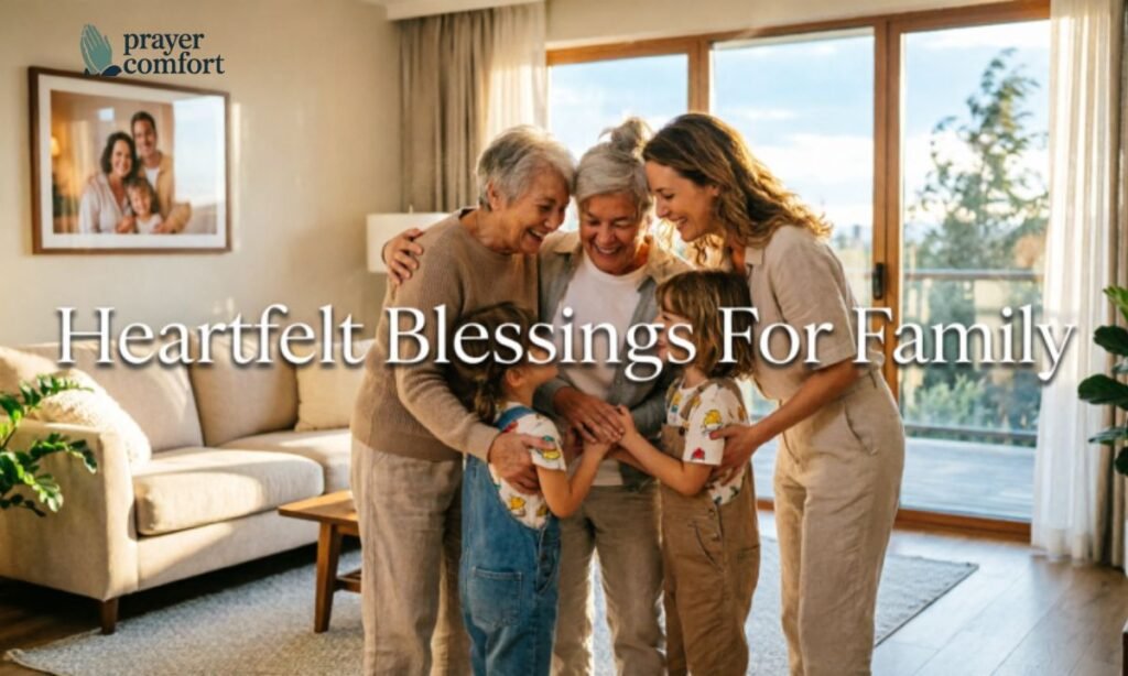 Heartfelt Blessings Quotes For Family