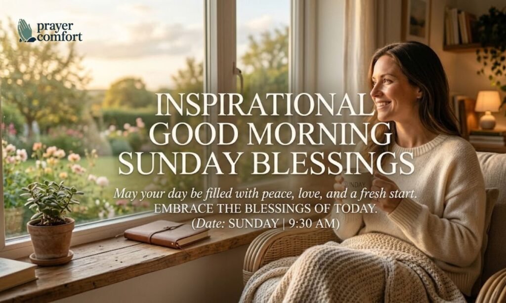 Inspirational Good Morning Sunday Blessings
