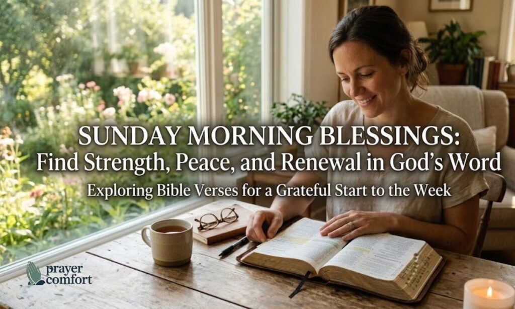Sunday morning Blessings Bible Verses