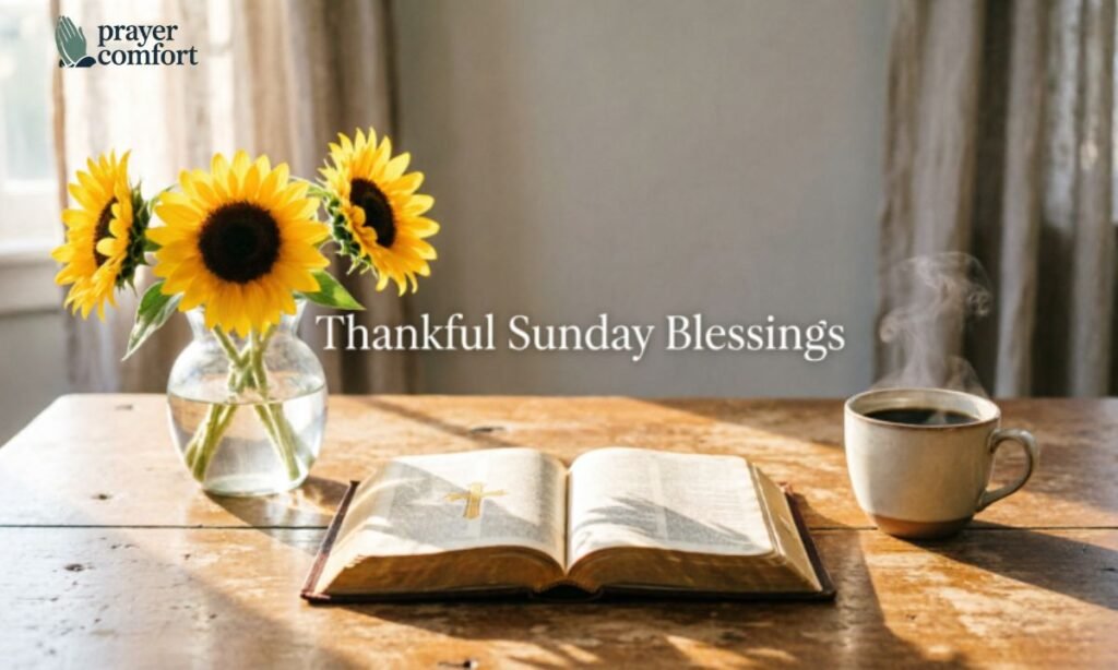 Thankful sunday blessings bible verses