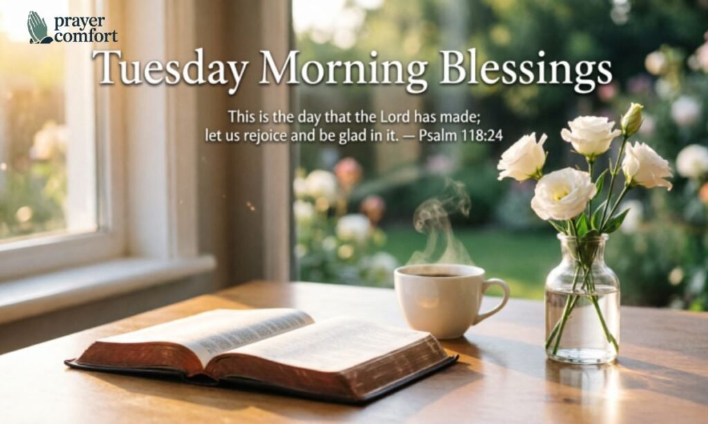 Tuesday morning blessings bible verse