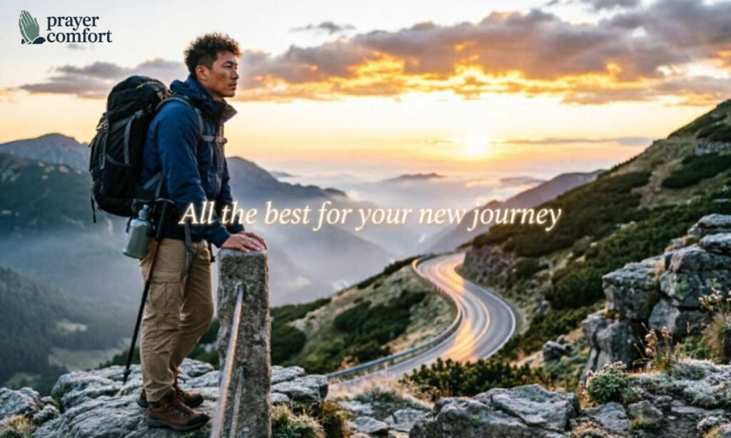 all the best for your new journey