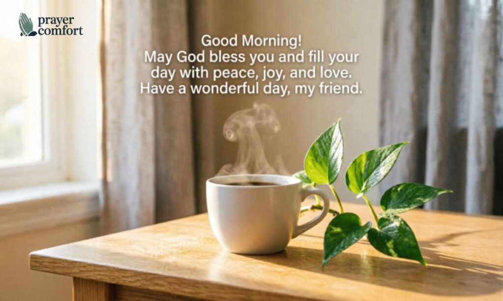 good morning prayer message for a friend