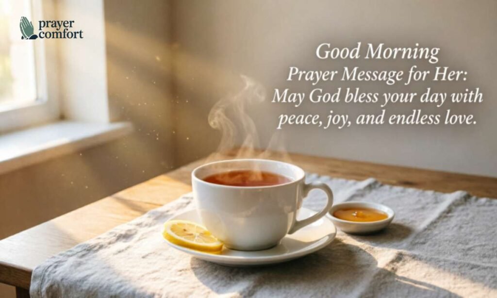good morning prayer message for her