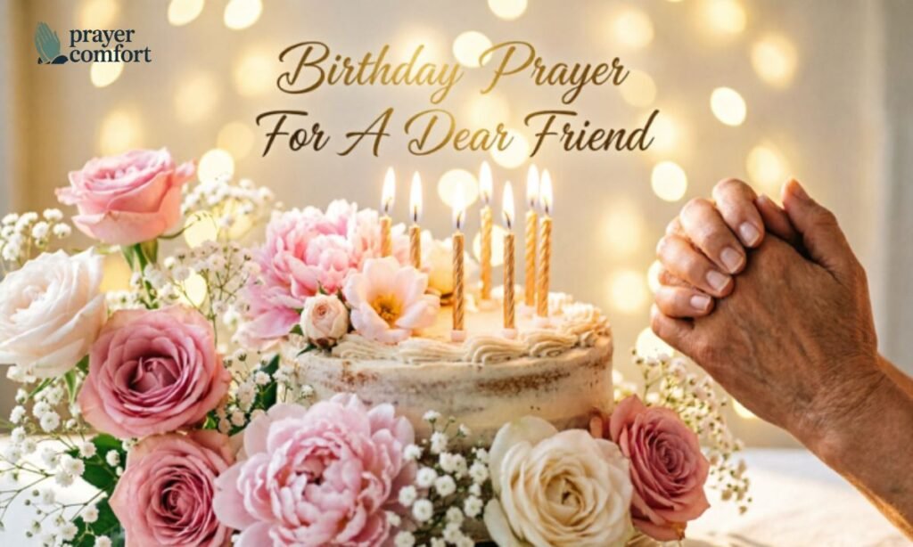 Birthday prayer for a female friend