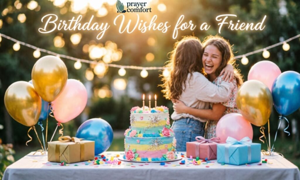 Birthday wishes for friend