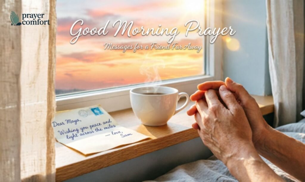 Good morning prayer messages for a friend far away
