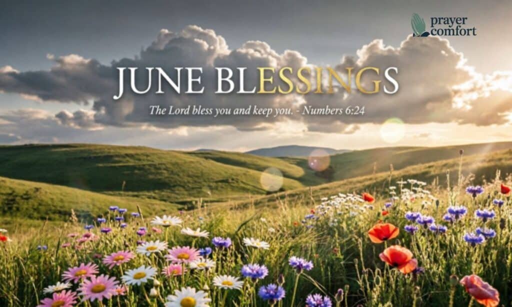 June blessings bible verse
