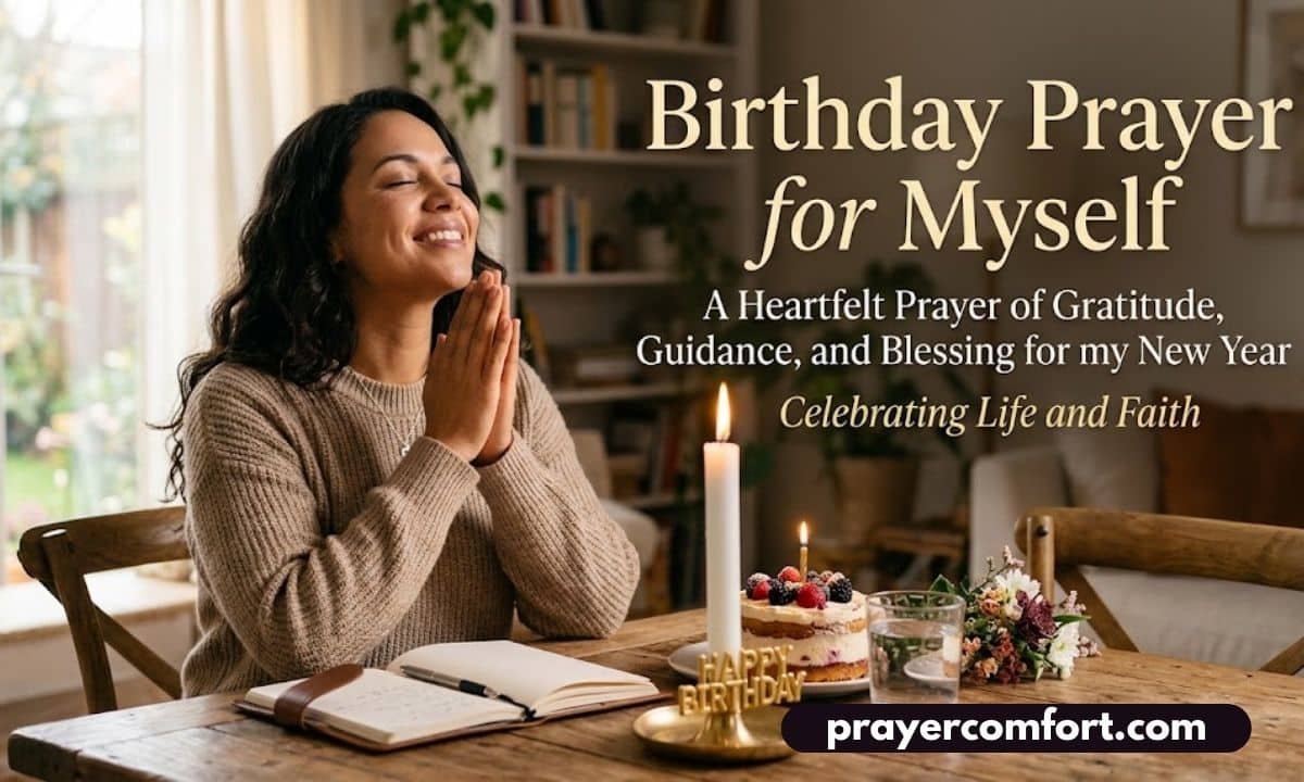 Birthday Prayer for Myself