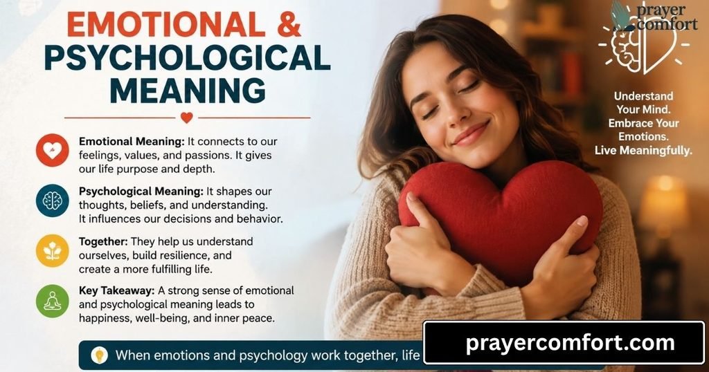 Emotional & Psychological Meaning