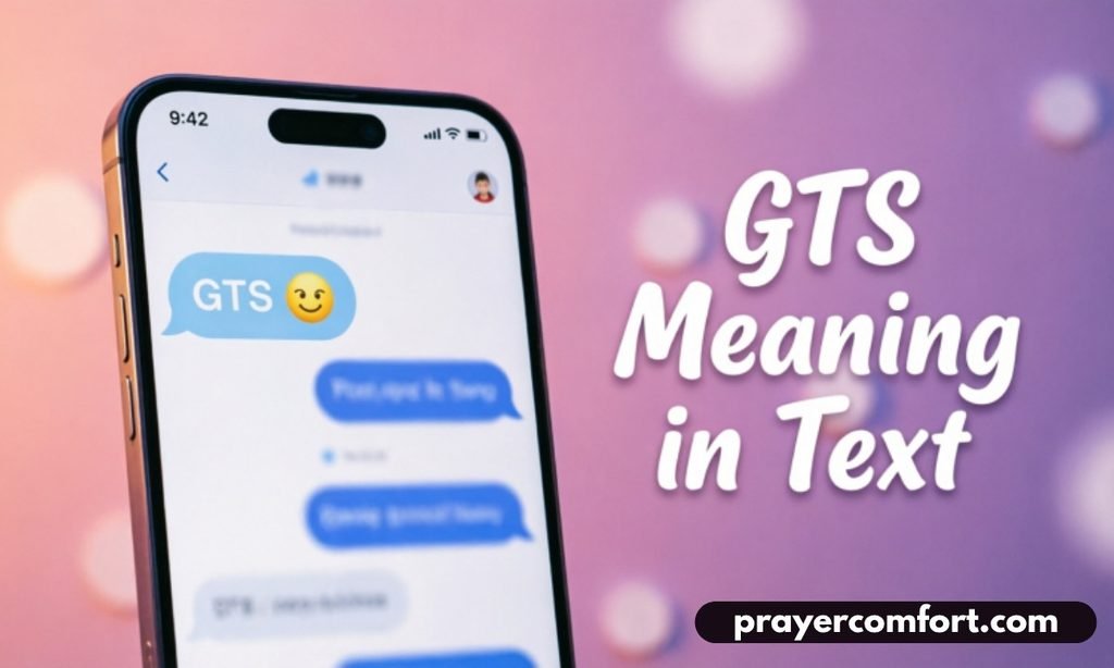 GTS meaning in text from girl