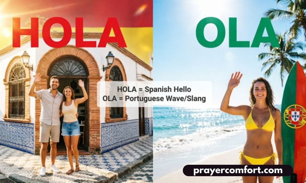 Hola or Ola Slang