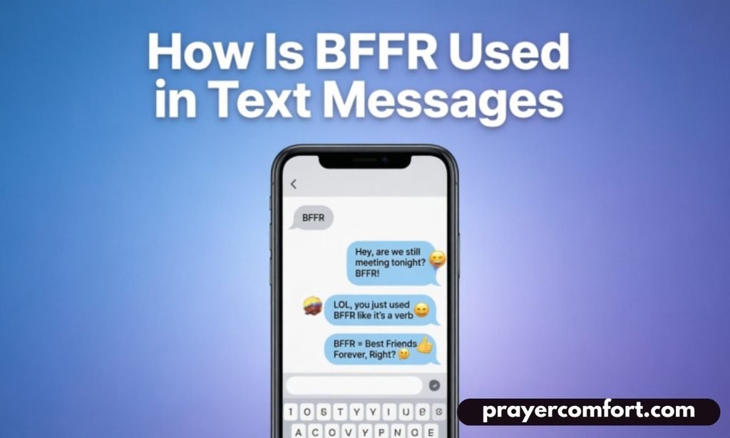 How Is BFFR Used in Text Messages