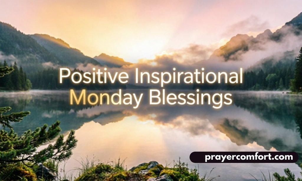 Positive Inspirational Monday Blessings