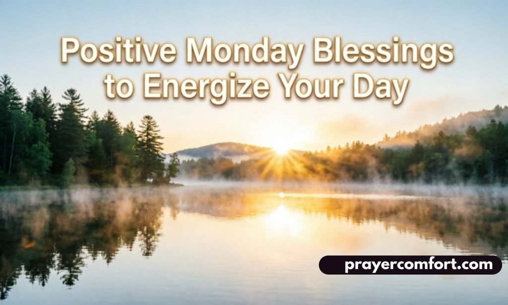 Positive Monday Blessings to Energize Your Day