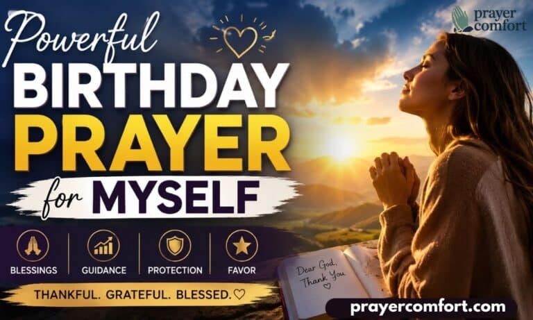 Powerful Birthday Prayer for Myself