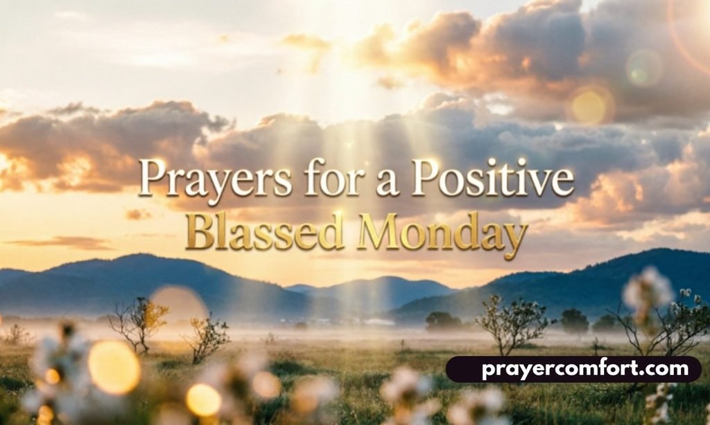 Prayers for a positive Blessed Monday