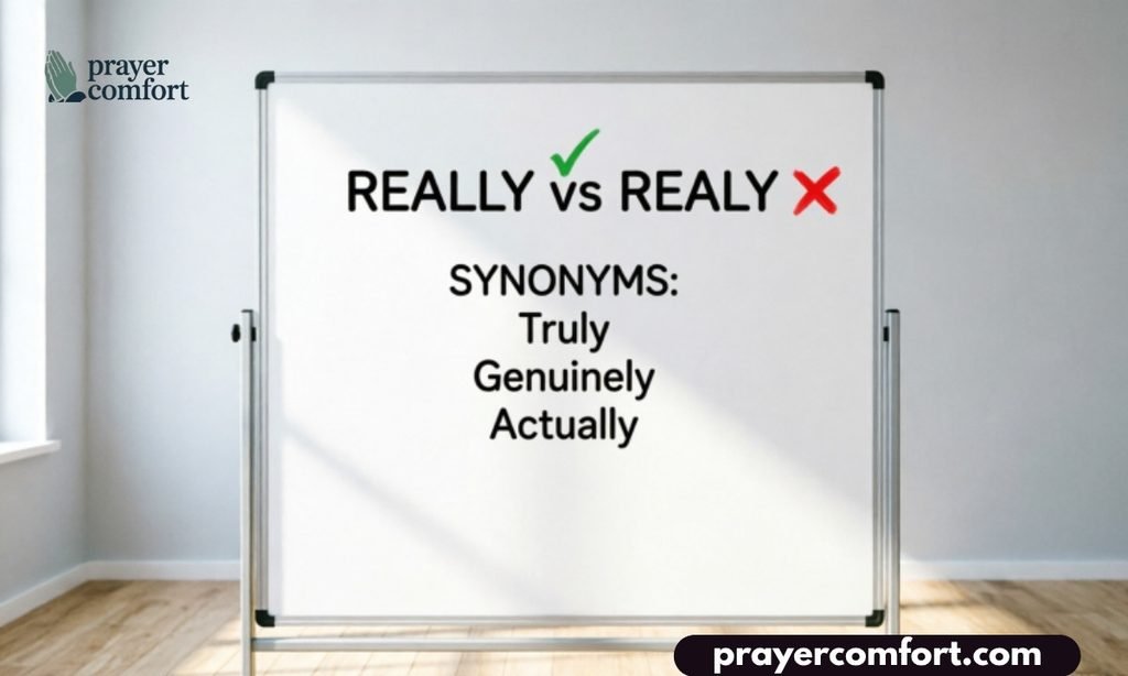Realy or Really Synonyms