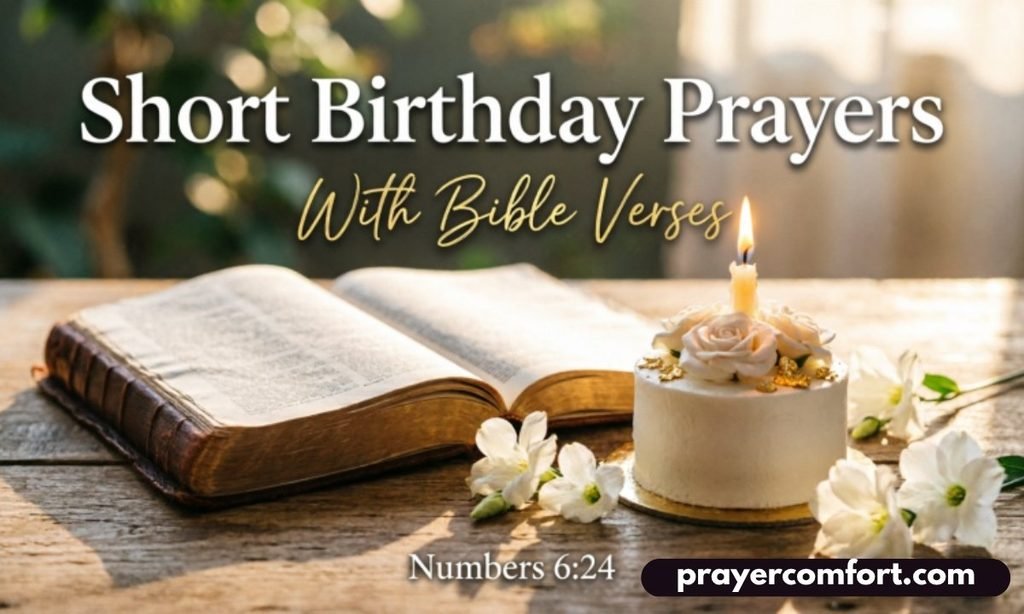 Short Birthday Prayers With Bible Verses
