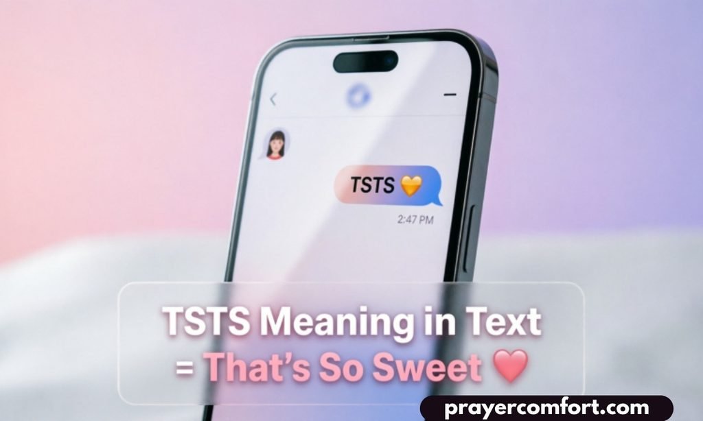 TSTS meaning in text from a guy