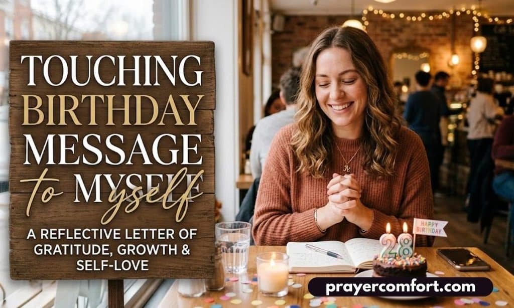 Touching Birthday Message to Myself