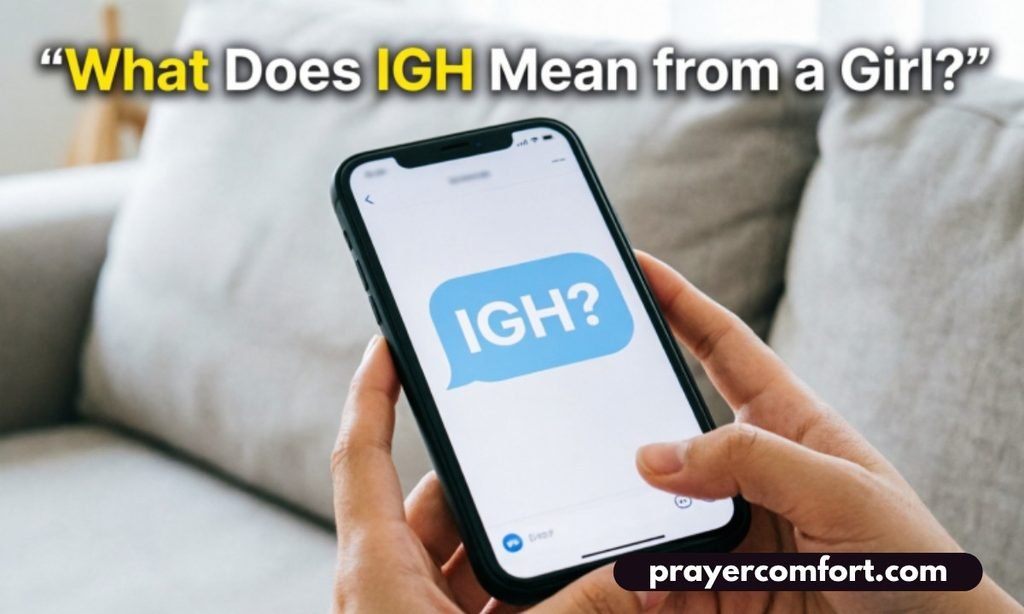 What Does IGH Mean from a girl