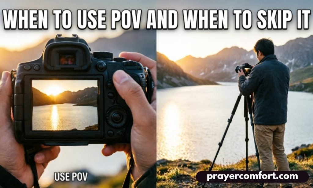 When to Use POV and When to Skip It